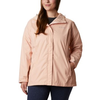 Columbia Ženske Jakne - Arcadia II Plus Size Roze | MJEN-51307